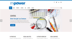 Desktop Screenshot of m-powersoftware.com.au