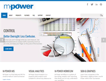 Tablet Screenshot of m-powersoftware.com.au